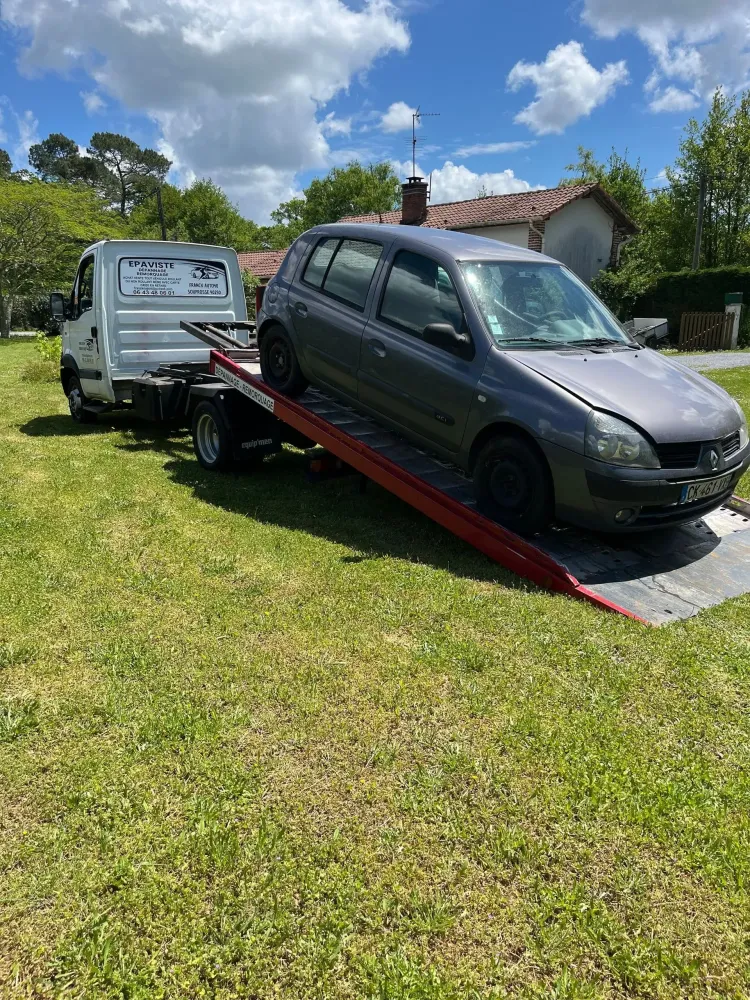 enlèvement voiture en panne