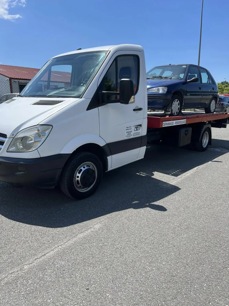 remorquage voiture à Souprosse